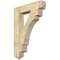 Ekena Millwork Merced Arts & Crafts Rough Sawn Bracket, Douglas Fir, 6"W x 32"D x 44"H BKT06X32X44MRC03RDF - alternate 1